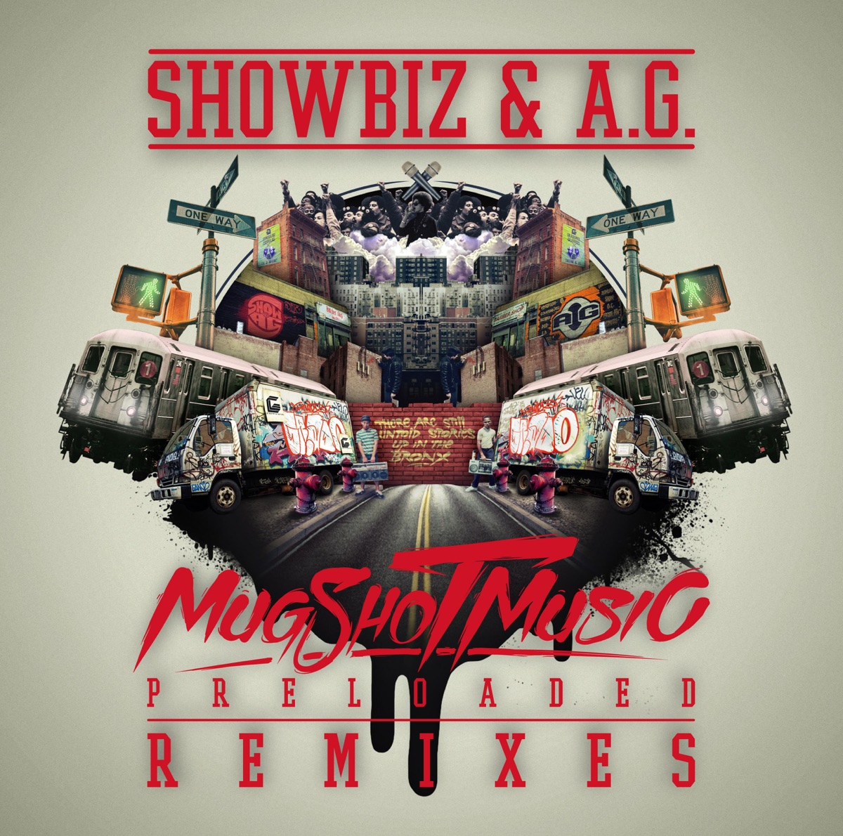Mugshot Music (Preloaded Remixes) by Showbiz & A.G. album cover