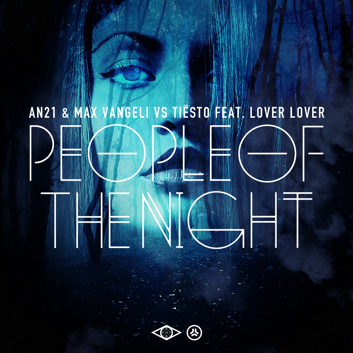 People of the Night (feat. Lover Lover) - Single by AN21, Max Vangeli & Tiësto album cover
