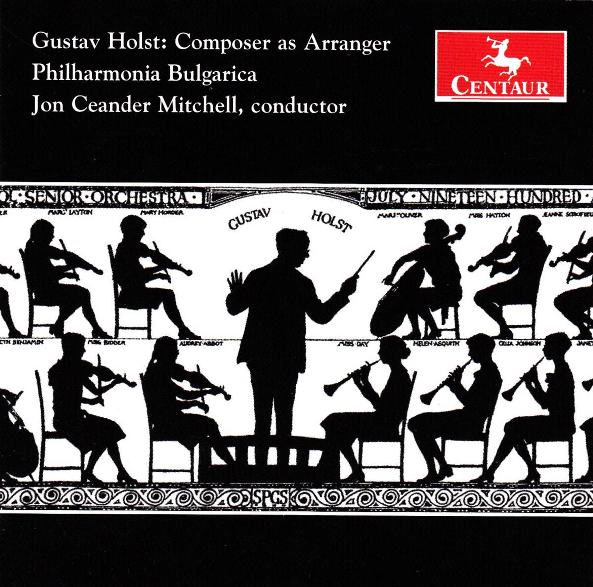 Holst: Composer as Arranger by Philharmonia Bulgarica & Jon Ceander Mitchell album cover