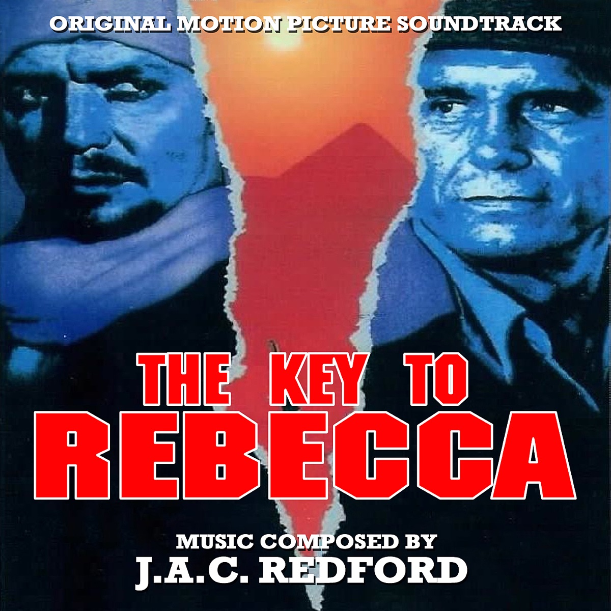 The Key To Rebecca (Original Soundtrack Recording) by J.A.C. Redford & National Philharmonic Orchestra album cover