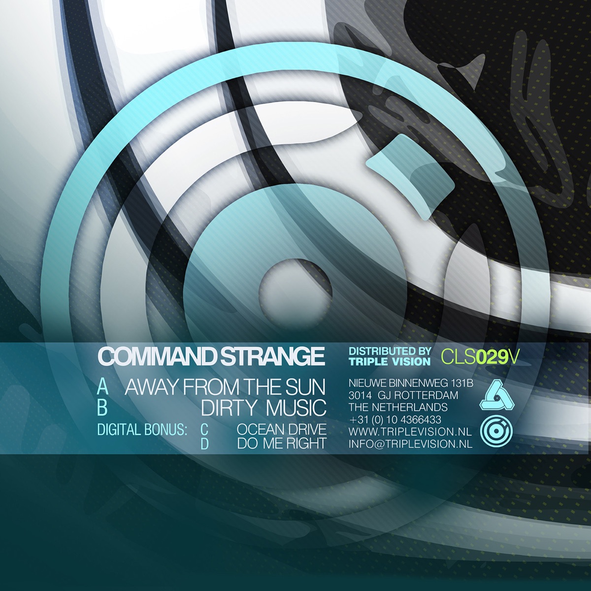 Dirty Music - EP by Command Strange album cover
