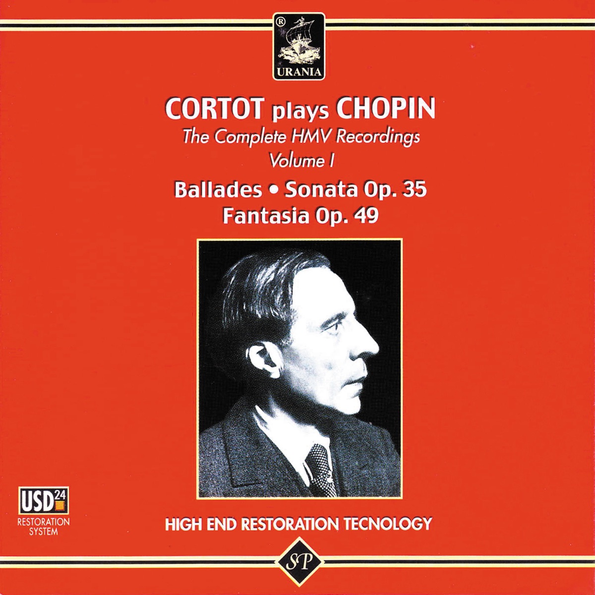 Cortot Plays Chopin: Ballades, Sonata Op. 35, Fantasia, Op. 49 by Alfred Cortot album cover