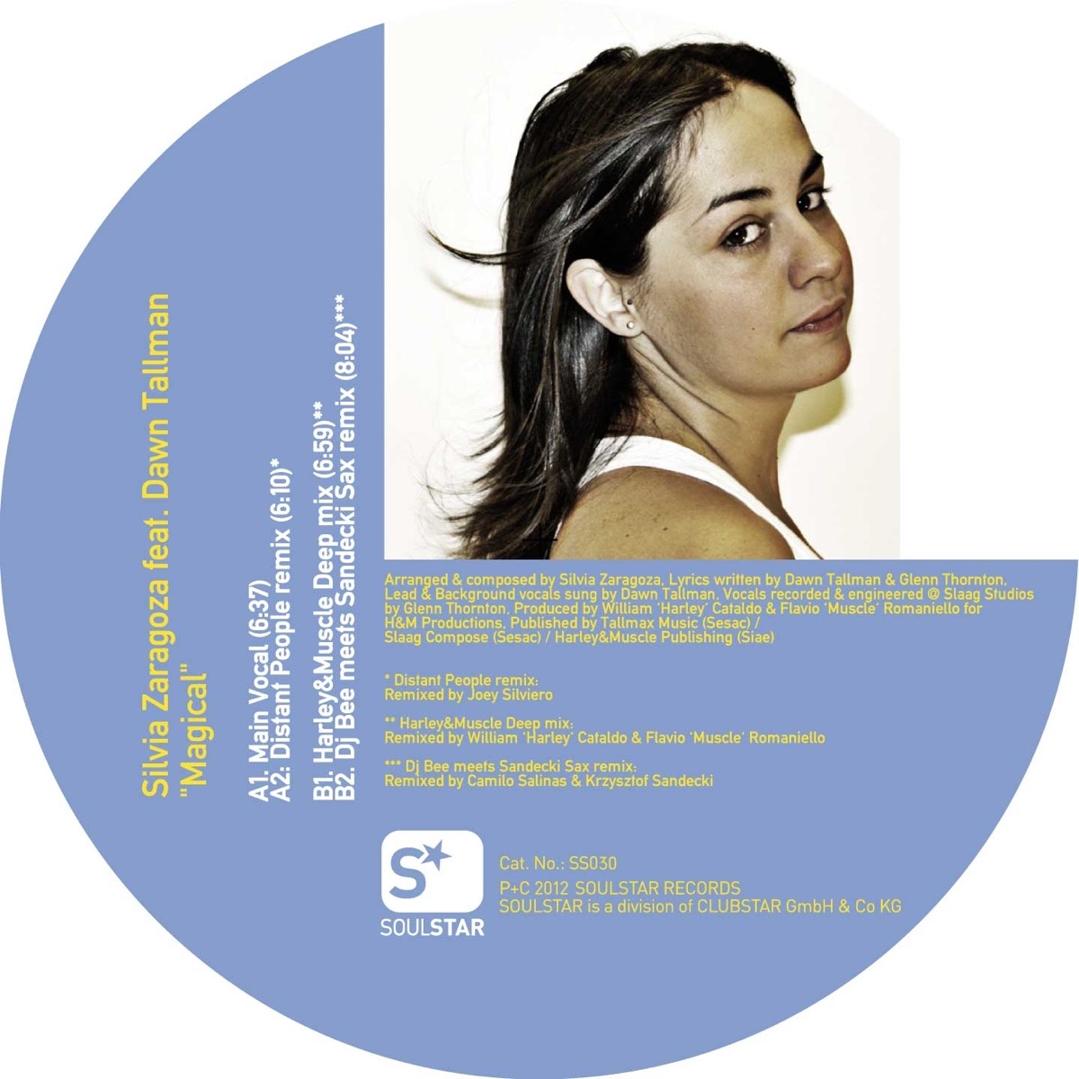 Magical (feat. Dawn Tallman) - EP by Silvia Zaragoza album cover