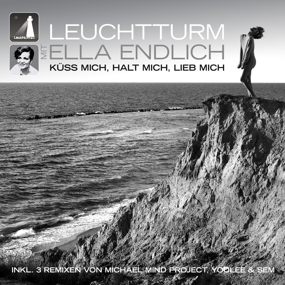 Küss mich, halt mich, lieb mich - EP by Leuchtturm & Ella Endlich album cover