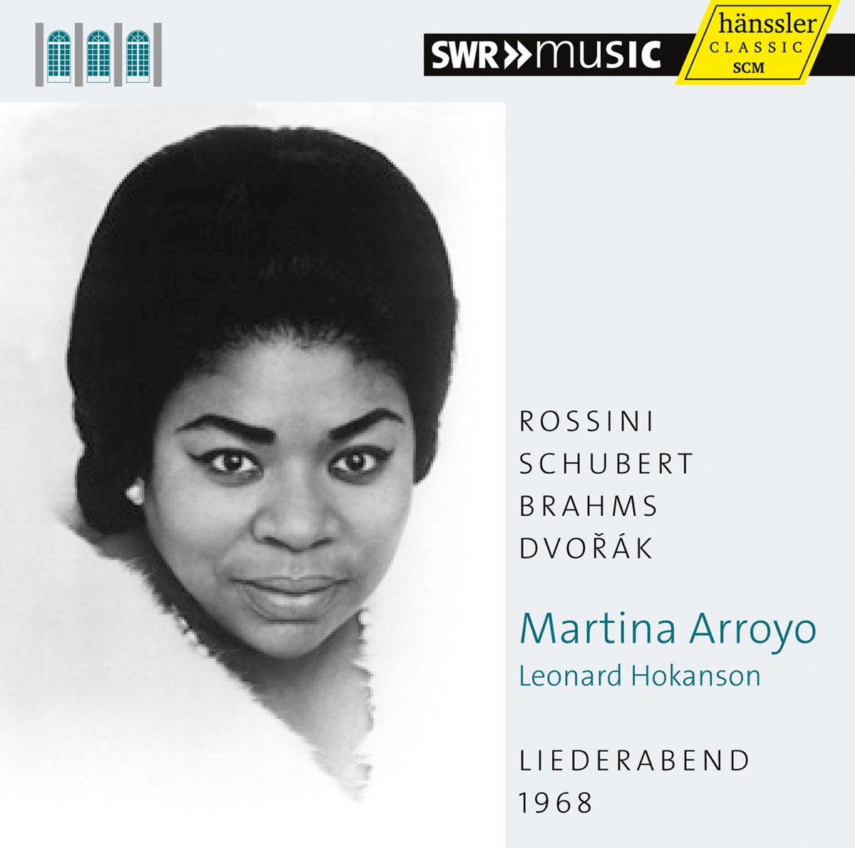 Martina Arroyo: Liederabend 1968 by Martina Arroyo album cover