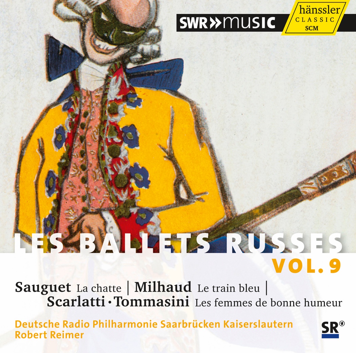 Les Ballets Russes, Vol. 9 by Deutsche Radio Philharmonie Saarbrücken Kaiserslautern album cover