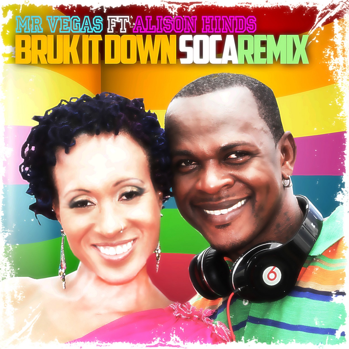 Bruk It Down (Soca Remix) [feat. Alison Hinds] - Single by Mr. Vegas album cover