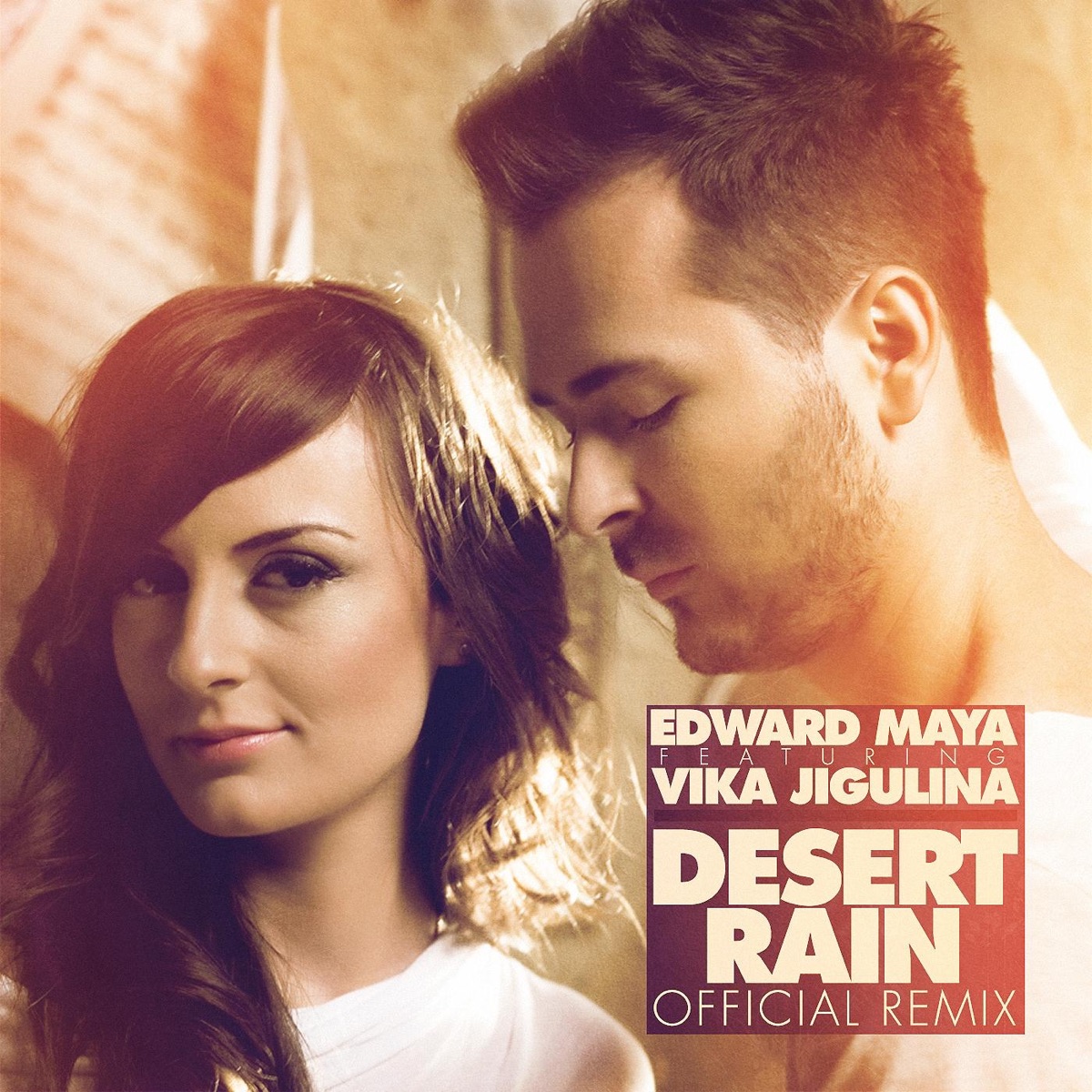 Desert Rain (Remix) [feat. Vika Jigulina] - Single by Edward Maya album cover