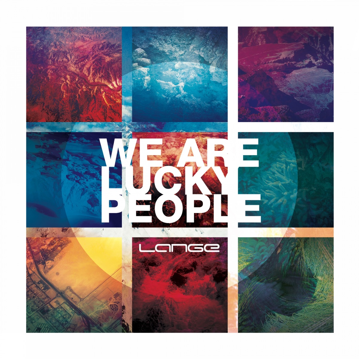 We Are Lucky People by Lange album cover