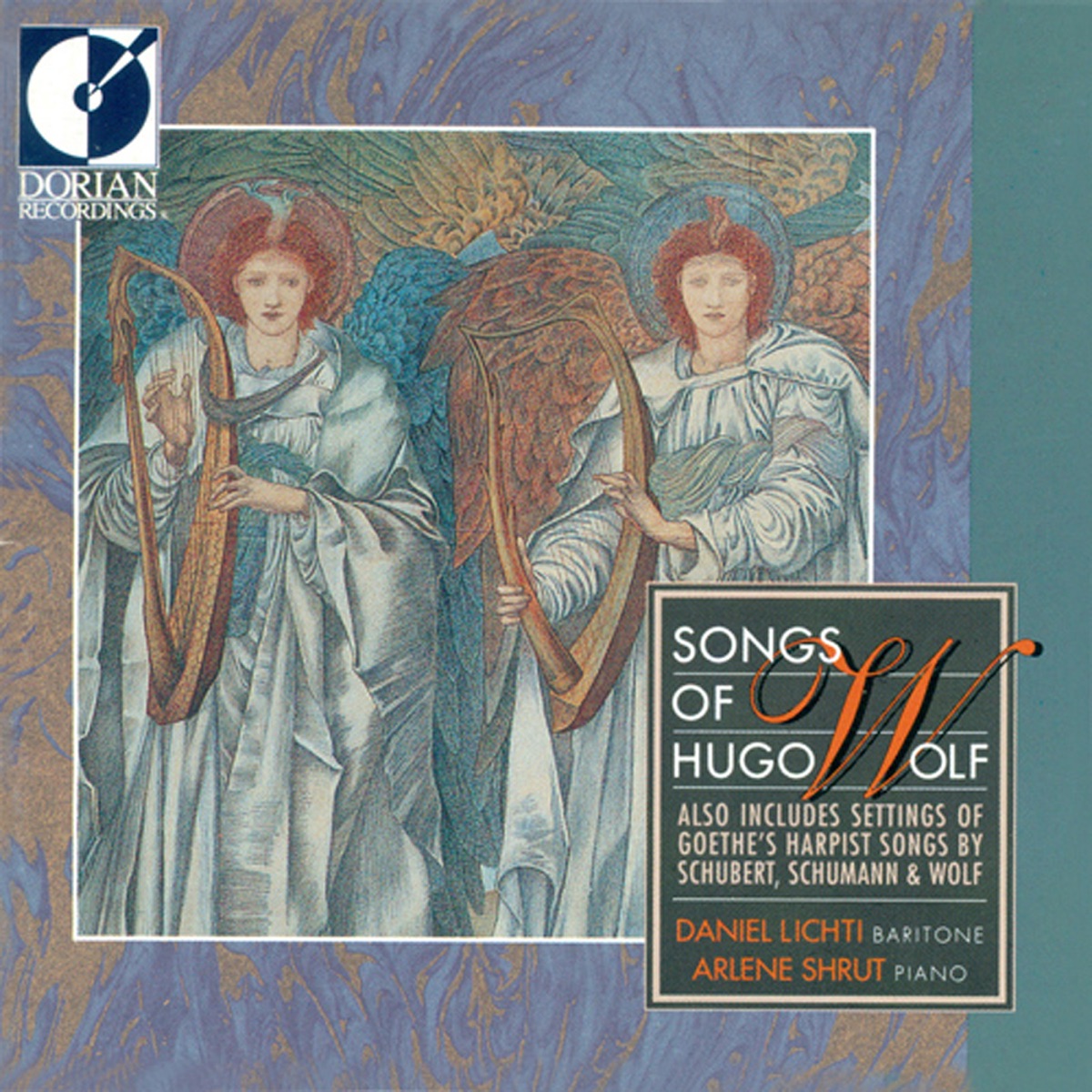 Wolf, H.: Songs by Arlene Shrut & Daniel Lichti album cover