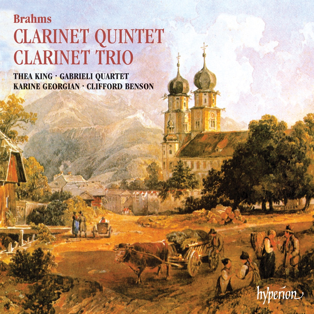 Brahms: Clarinet Quintet & Clarinet Trio by Thea King & Gabrieli String Quartet album cover