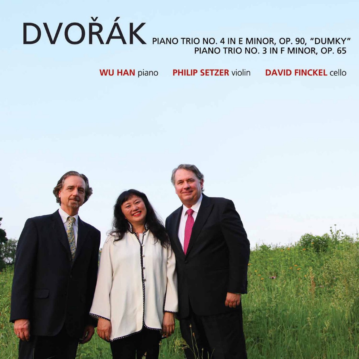 Dvořák Piano Trios by Wu Han, David Finckel & Philip Setzer album cover