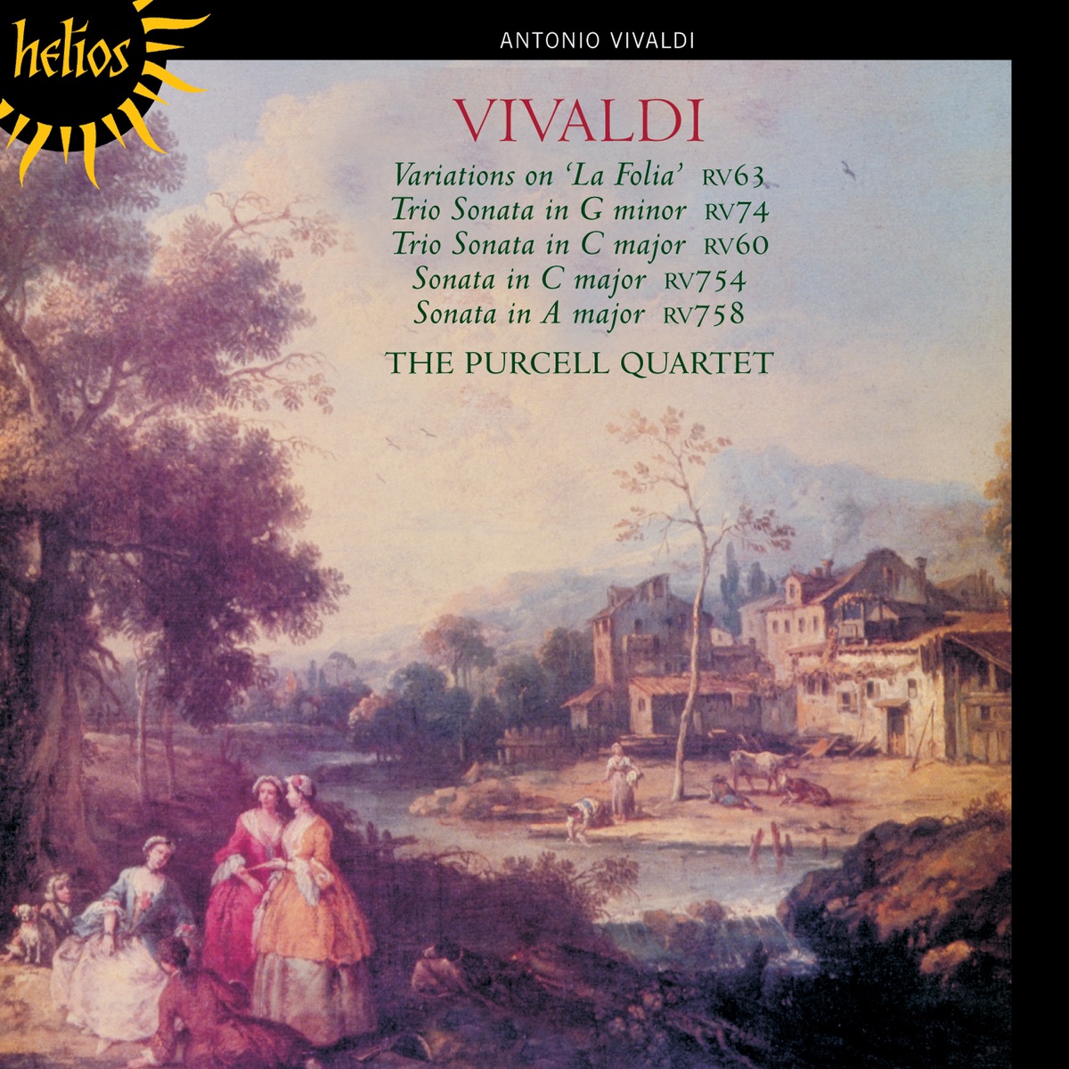Vivaldi: La Folia & Other Works by Purcell Quartet album cover