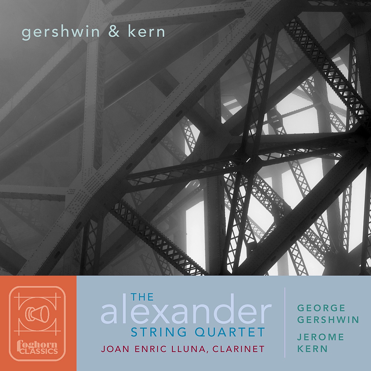 Gershwin & Kern by Alexander String Quartet & Joan Enric Lluna album cover