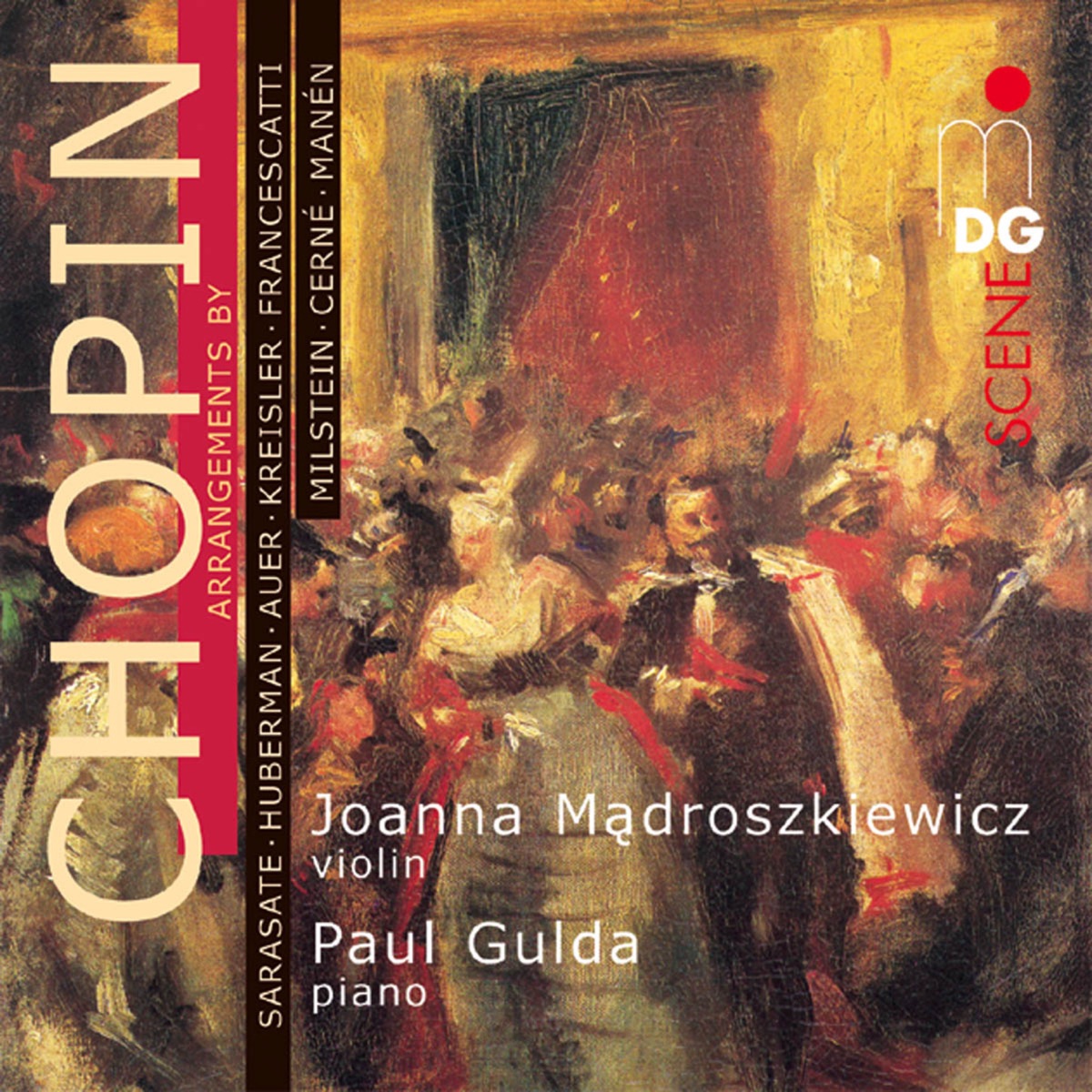 Chopin: Transcriptions for Violin and Piano by Joanna Madroszkiewicz & Paul Gulda album cover
