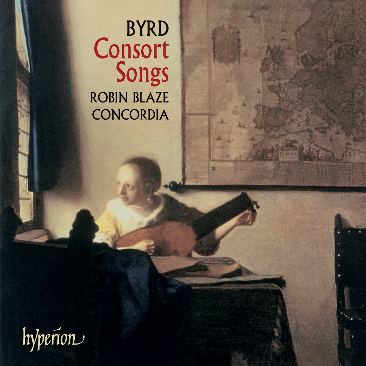 Byrd: Consort Songs by Robin Blaze & Concordia album cover