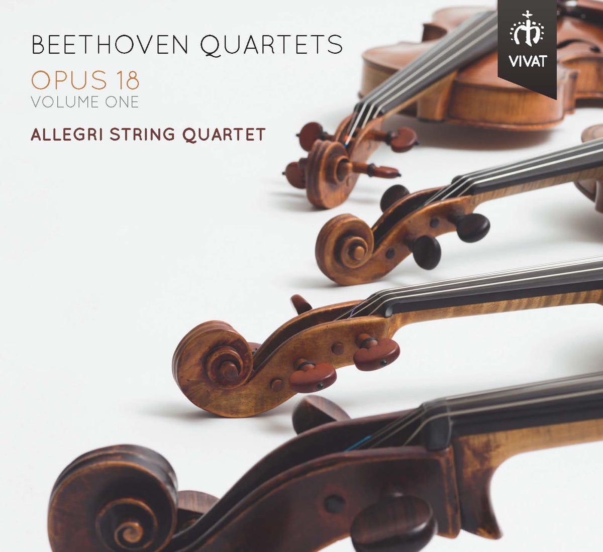 Beethoven: Quartets, Op. 18, Vol. 1 by Allegri String Quartet album cover