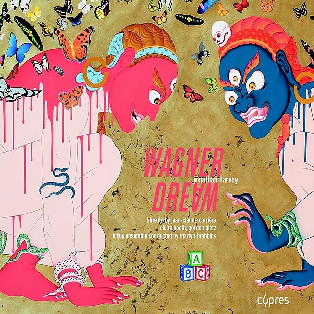 Harvey: Wagner Dream by Ictus Ensemble, Martyn Brabbins, Claire Booth, Gordon Gietz, Matthew Best, Dale Duesing, Rebecca De Pont Davies, Richard Agnes, Johan Leysen, Catherine ten Bruggencate, Bracha van Doesburgh, Charles van Tassel & Jane Oakland album cover