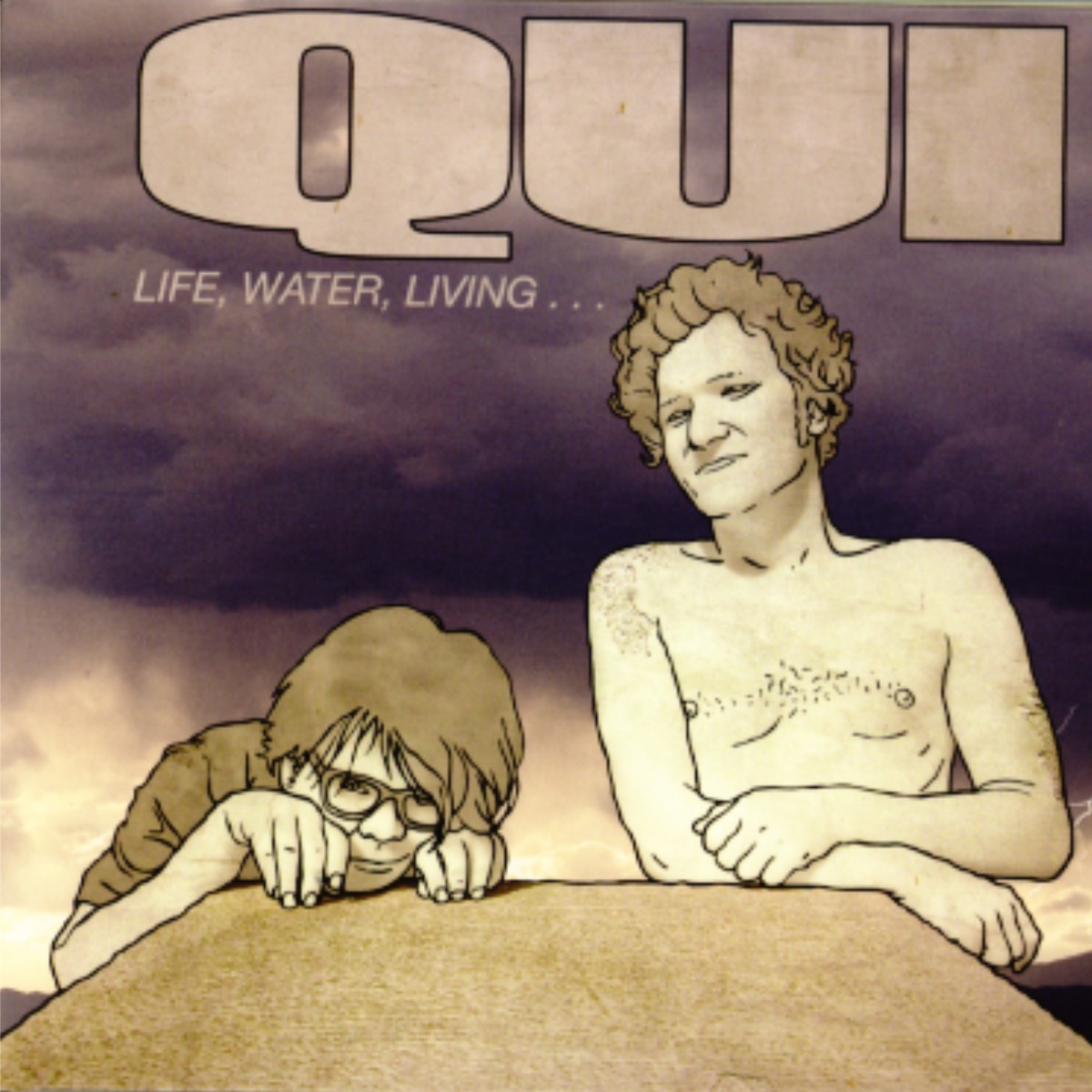 Life, Water, Living by Qui album cover