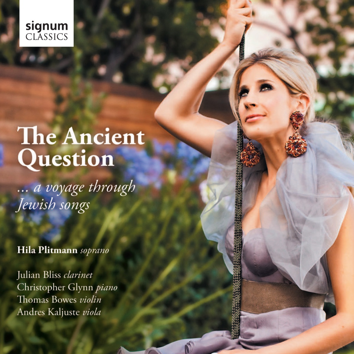 The Ancient Question: A Voyage Through Jewish Songs by Hila Plitmann album cover