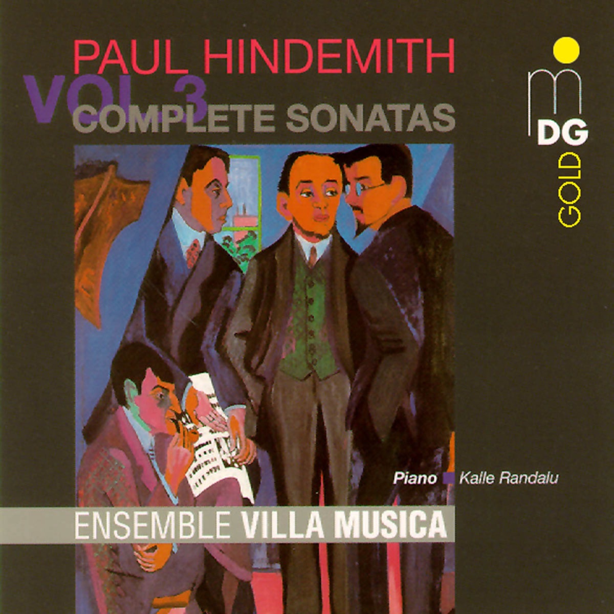 Hindemith: Complete Sonatas, Vol. 3 by Kalle Randalu album cover