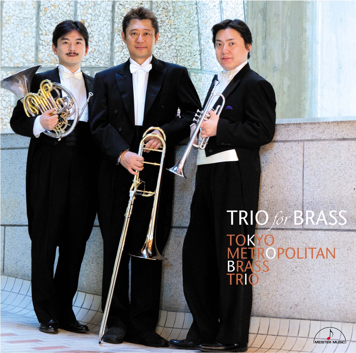 Trio For Brass by Tokyo Metropolitan Brass Trio, Osamu Takahashi, Takato Saijo & Hiroyuki Odagiri album cover
