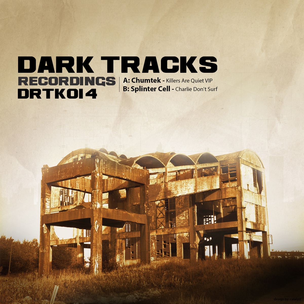Silent Murder (DTRK014) - Single by Chumtek & Splinter Cell album cover