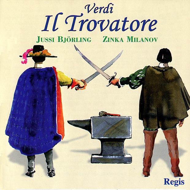 Verdi: Il Trovatore by Jussi Björling, Zinka Milanov, Robert Shaw Chorale, RCA Orchestra & Renato Cellini album cover