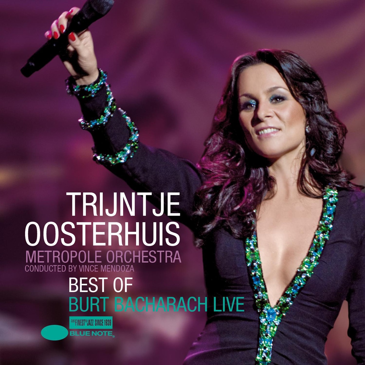 Best of Burt Bacharach Live by Trijntje Oosterhuis album cover