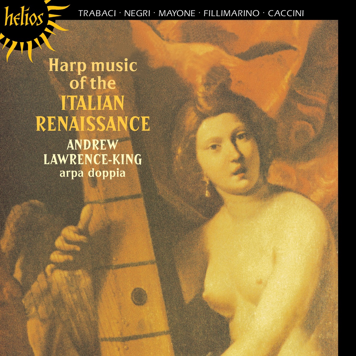 Harp Music of the Italian Renaissance by Andrew Lawrence-King album cover