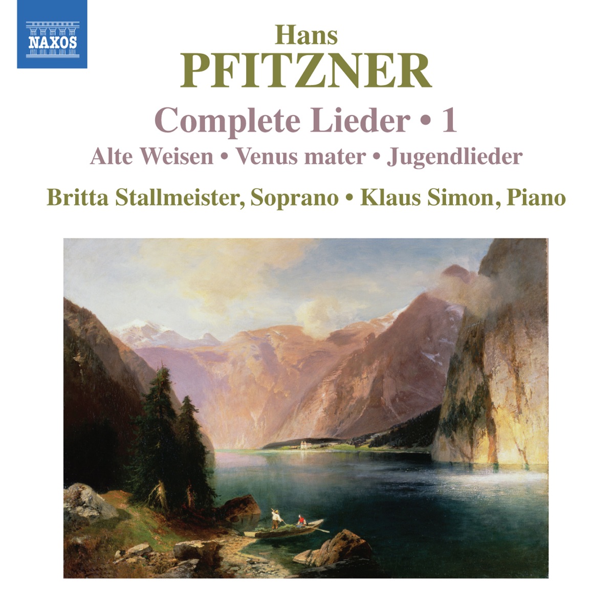 Pfitzner: Complete Lieder, Vol. 1 by Britta Stallmeister album cover