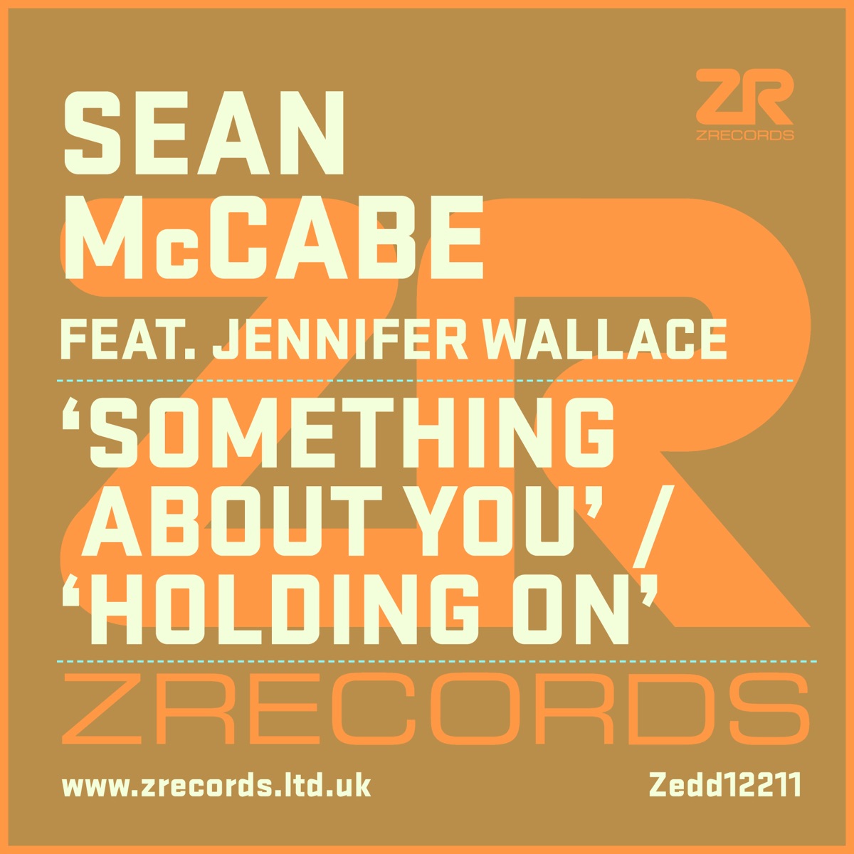 Something About You / Holding On (feat. Jennifer Wallace) - Single by Sean McCabe album cover