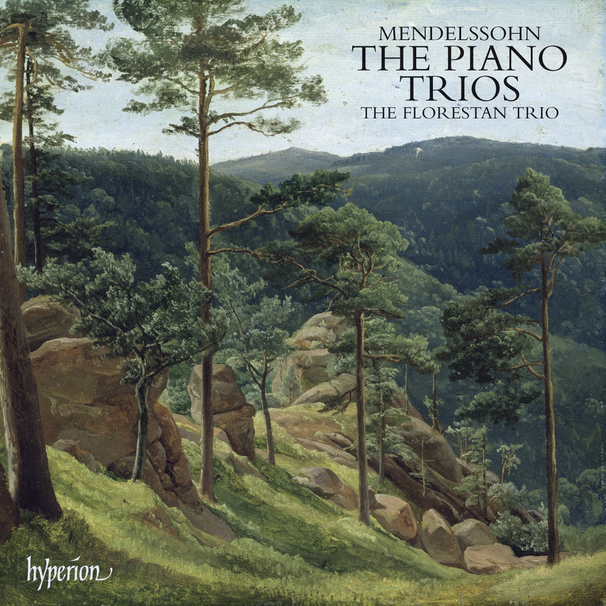 Mendelssohn: Piano Trios by The Florestan Trio album cover