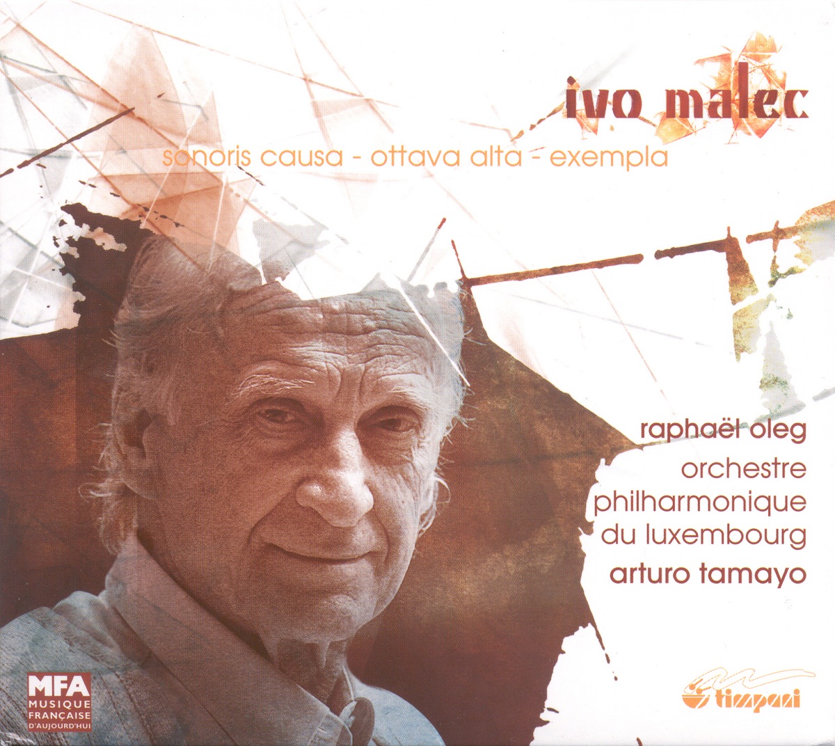 Malec, I.: Exempla - Sonoris Causa - Ottava Alta by Raphael Oleg album cover