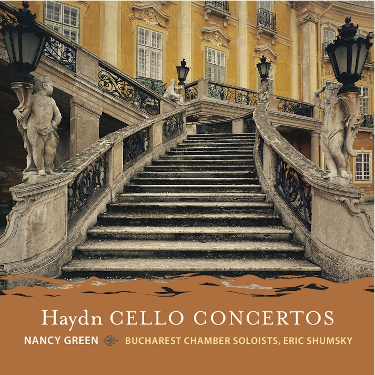 Two Haydn Cello Concertos by Nancy Green, Bucharest Chamber Soloists & Eric Shumsky album cover