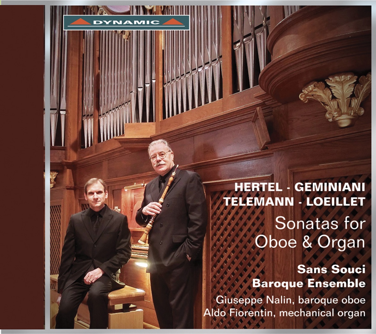 Sonatas for Oboe & Organ by Ensemble Barocco Sans Souci album cover