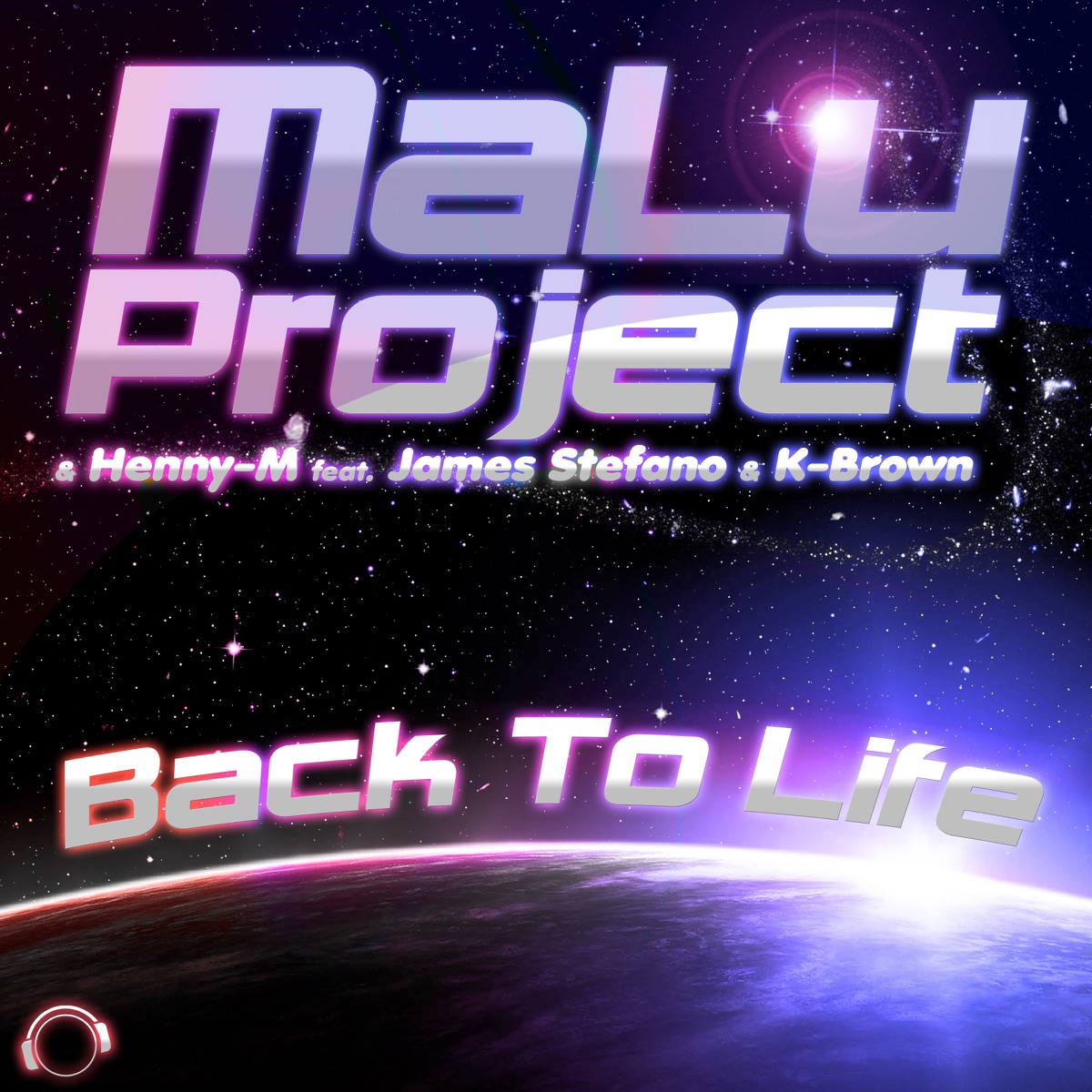 Back to Life (Remixes) [feat. James Stefano & K-Brown] by MaLu Project & Henny-M album cover