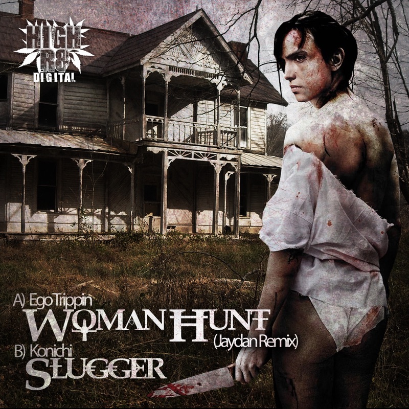 Women Hunt / Slugger - Single by Ego Trippin & Konichi album cover