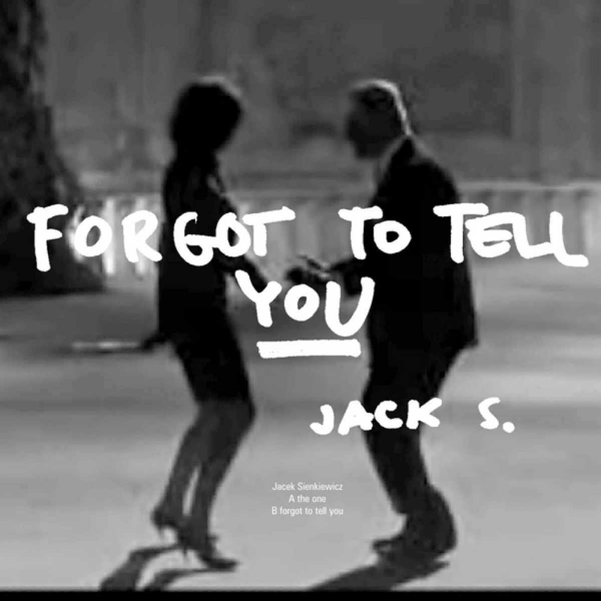 Forgot To Tell You - EP by Jacek Sienkiewicz album cover