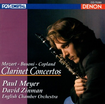 Clarinet Concertos by Paul Meyer album cover