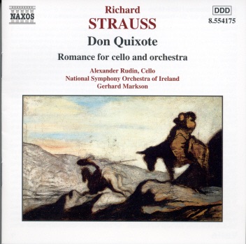 Strauss: Don Quixote - Romance for Cello and Orchestra by Gerhard Markson & Richard Strauss album cover
