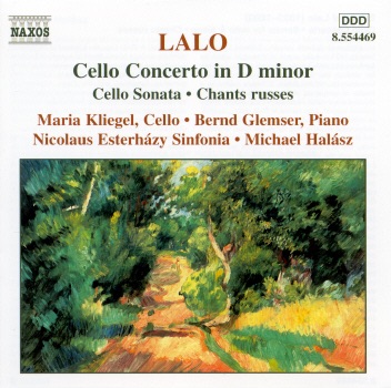 Lalo: Cello Concerto in D Minor by Michael Halász & Édouard Lalo album cover
