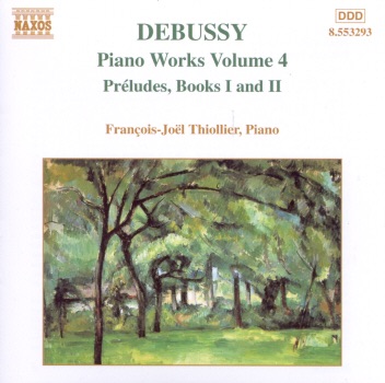 Debussy: Piano Works, Volume 4 by François-Joël Thiollier album cover