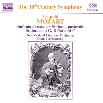 Leopold Mozart: Symphonies by New Zealand Chamber Orchestra album cover