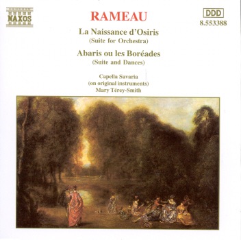Rameau: Orchestral Suites, Vol. 1 by Capella Savaria & Mary Terey-Smith album cover