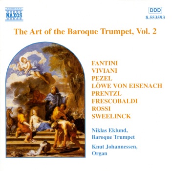 The Art of the Baroque Trumpet, Vol. 2 by Knut Johannessen & Niklas Eklund album cover