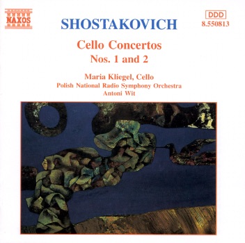 Shostakovich: Cello Concertos Nos. 1 and 2 by Antoni Wit & Maria Kliegel album cover