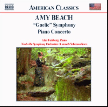 Beach: Piano Concerto & Gaelic Symphony by Alan Feinberg & Nashville Symphony album cover