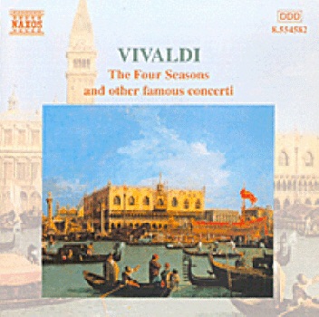 Vivaldi: The Four Seasons and other Famous Concerti by Capella Istropolitana, Crispian Steele-Perkins, Michael Meekes, Stephen Gunzenhauser, Takako Nishizaki & Zoltan Tokos album cover