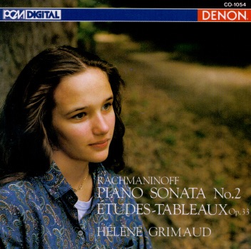 Rachmaninoff: Sonata No. 2, Etudes-Tableaux, Op. 33 & Others by Hélène Grimaud album cover